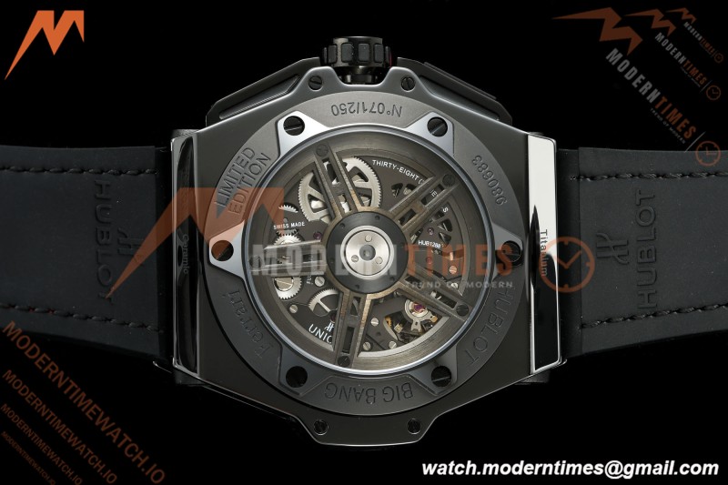 Hublot - Big Bang Ferrari Speciale 45.5mm Ceramic TI/RU Blk/Num Skeleton Dial HBBF A1241 | 위블로 - 빅뱅 페라리 스페치알레 45.5mm 세라믹 TI/RU 블랙/넘버 스켈레톤 다이얼 HBBF A1241