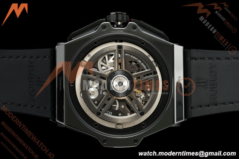 Hublot - Big Bang Ferrari Speciale 45.5mm Ceramic TI/RU Blk/Num Skeleton Dial HBBF A1241 | 위블로 - 빅뱅 페라리 스페치알레 45.5mm 세라믹 TI/RU 블랙/넘버 스켈레톤 다이얼 HBBF A1241