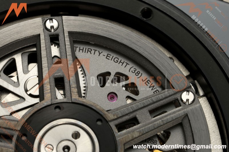 Hublot - Big Bang Ferrari Speciale 45.5mm Ceramic TI/GRY/RU Blk/Num Skeleton Dial HBBF A1241 | 위블로 - 빅뱅 페라리 스페치알레 45.5mm 세라믹 TI/GRY/RU 블랙/넘버 스켈레톤 다이얼 HBBF A1241