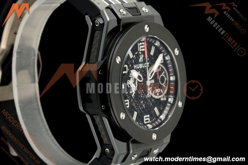 Hublot - Big Bang Ferrari Speciale 45.5mm Ceramic TI/GRY/RU Blk/Num Skeleton Dial HBBF A1241 | 위블로 - 빅뱅 페라리 스페치알레 45.5mm 세라믹 TI/GRY/RU 블랙/넘버 스켈레톤 다이얼 HBBF A1241