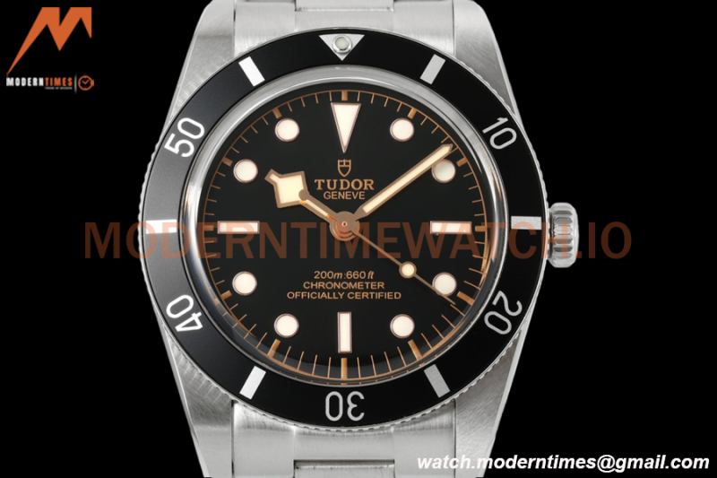 Tudor - Black Bay 54 Automatic 37mm SS/SS Black ZF A2824