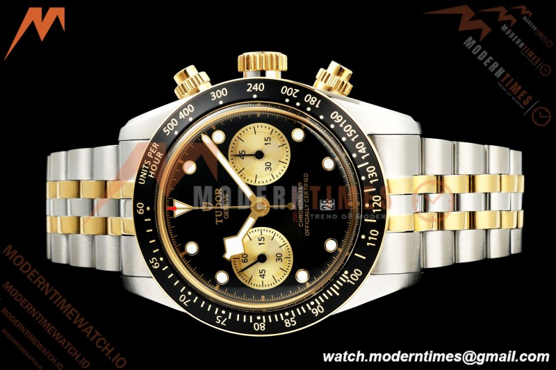 Tudor - Black Bay Chrono M79363N 41mm YG/SS Black/Gold BLSF A7750