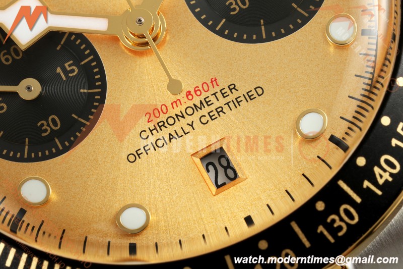 Tudor - Black Bay Chrono M79363N 41mm YG/SS Gold/Black BLSF A7750