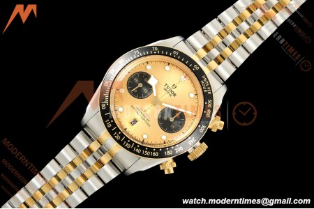 Tudor - Black Bay Chrono M79363N 41mm YG/SS Gold/Black BLSF A7750