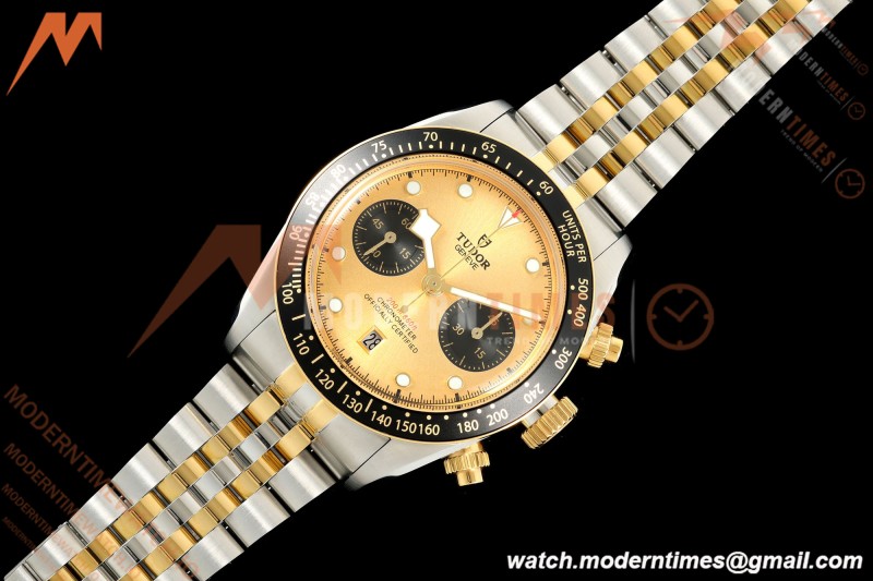 Tudor - Black Bay Chrono M79363N 41mm YG/SS Gold/Black BLSF A7750