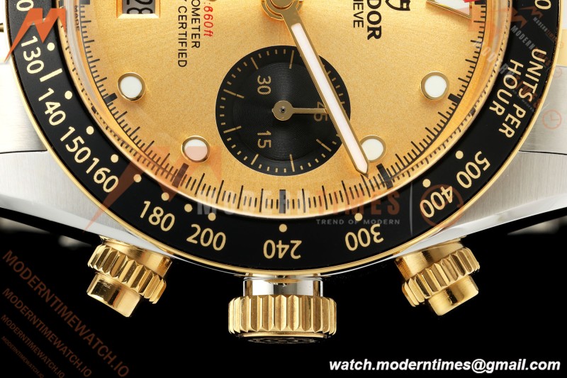 Tudor - Black Bay Chrono M79363N 41mm YG/SS Gold/Black BLSF A7750