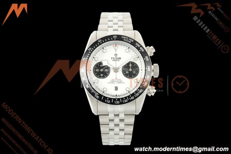 Tudor - Black Bay Chrono M79360N 41mm SS/SS White Dial BLSF A7750