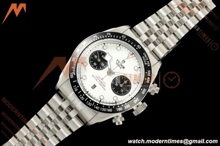 Tudor - Black Bay Chrono M79360N 41mm SS/SS White Dial BLSF A7750