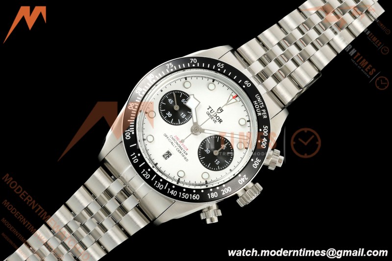 Tudor - Black Bay Chrono M79360N 41mm SS/SS White Dial BLSF A7750 | 튜더 - 블랙 베이 크로노 M79360N 41mm SS/SS 화이트 다이얼 BLSF A7750