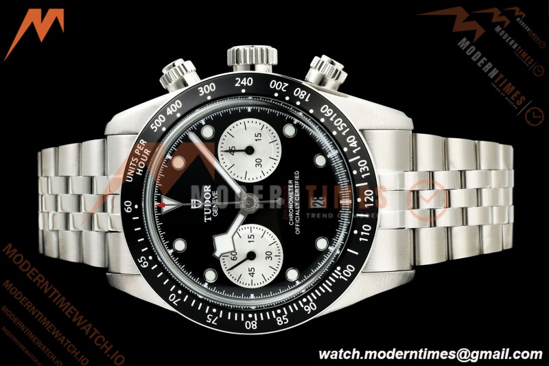 Tudor - Black Bay Chrono M79360N 41mm SS/SS Black/White BLSF A7750 | 튜더 - 블랙 베이 크로노 M79360N 41mm SS/SS 블랙/화이트 BLSF A7750