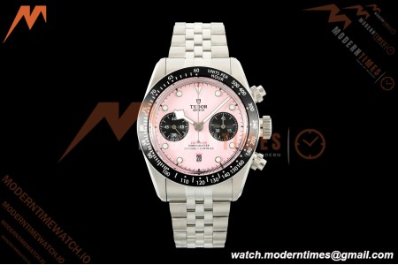 Tudor - Black Bay Chrono 79360N 41mm SS/SS Pink/Black BLSF A7750