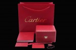Cartier - High Quality Red Watch Box Set With Full Set of Pamphlet, Card, CD and Tag