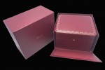Cartier - High Quality Dark Red Watch Box Set With Full Set of Pamphlet, Card, and Tag