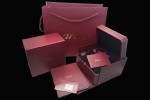 Cartier - High Quality Dark Red Watch Box Set With Full Set of Pamphlet, Card, and Tag
