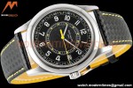 Patek Philippe - Calatrava 40mm 6007G SS/LE Blk/Yelw PPF MY9015 Mod
