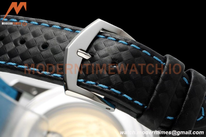 Patek Philippe - Calatrava 40mm 6007G SS/LE Blk/Blu PPF MY9015 Mod