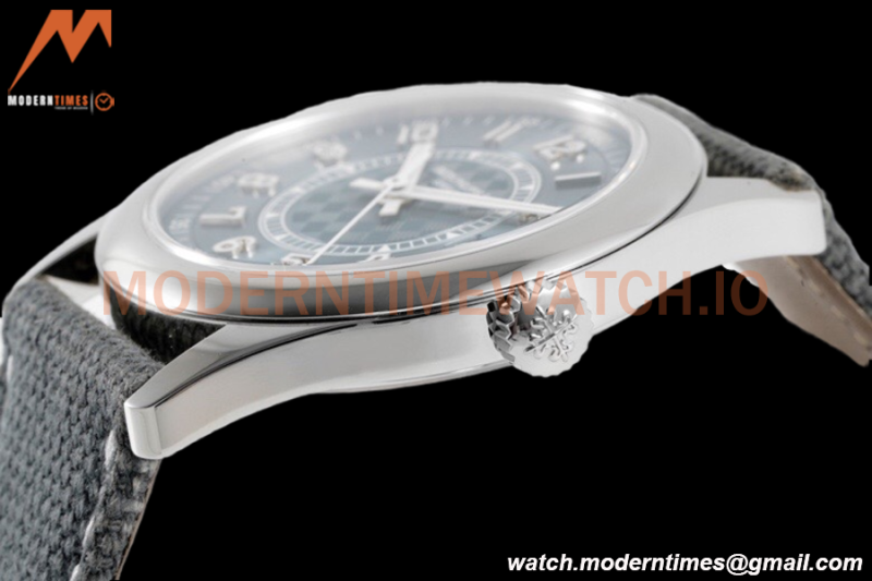 Patek Philippe - Calatrava 40mm 6007A SS/LE Grey-Blue ZF V2 MY9015 Mod