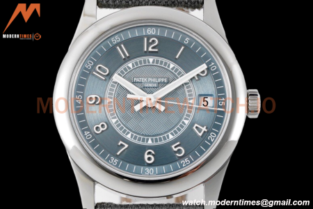 Patek Philippe - Calatrava 40mm 6007A SS/LE Grey-Blue ZF V2 MY9015 Mod