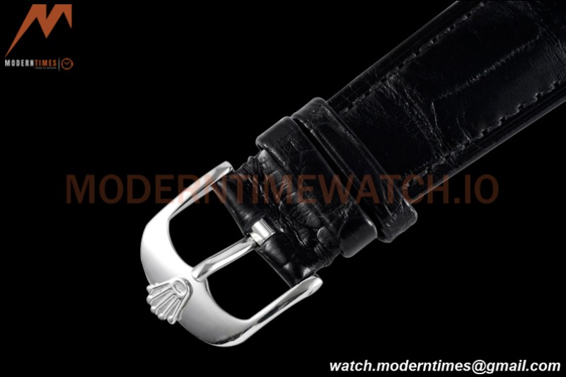 Rolex - Cellini Time 50509 39mm SS/LE Black RMN KZF Asia 3132