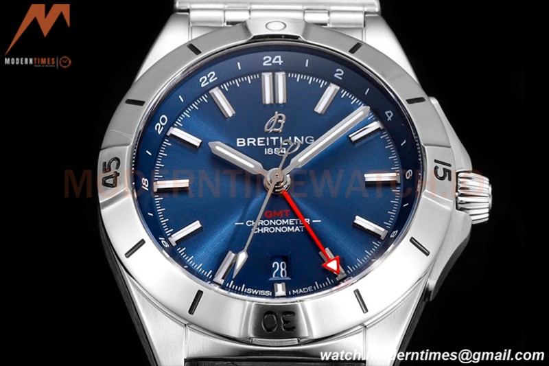 Breitling - Chronomat Automatic GMT 40mm SS/SS Blue BLSF A2836