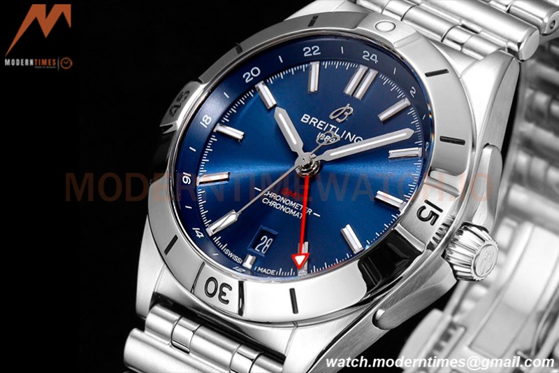 Breitling - Chronomat Automatic GMT 40mm SS/SS Blue BLSF A2836