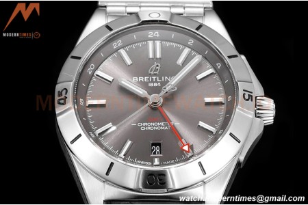 Breitling - Chronomat Automatic GMT 40mm SS/SS Grey BLSF A2836