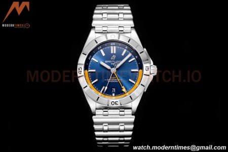 Breitling - Chronomat Automatic GMT 40mm SS/SS Blue/Yelw BLSF A2836