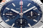 Breitling - Chronomat B01 42mm Chronograph SS/RU Blue BLSF 7750 Mod