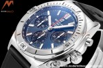 Breitling - Chronomat B01 42mm Chronograph SS/RU Blue BLSF 7750 Mod