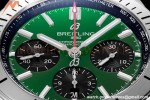 Breitling - Chronomat B01 42mm Chronograph SS/RU Green BLSF 7750 Mod