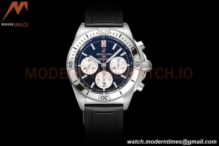 Breitling - Chronomat B01 42mm Chronograph SS/RU Black BLSF 7750 Mod