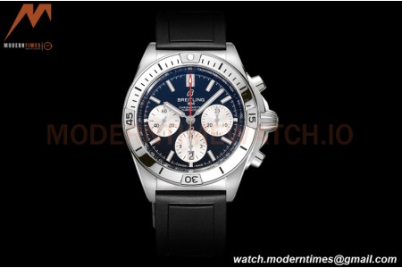 Breitling - Chronomat B01 42mm Chronograph SS/RU Black BLSF 7750 Mod