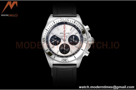 Breitling - Chronomat B01 42mm Chronograph SS/RU Silver BLSF 7750 Mod