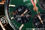 Breitling - Super Chronomat B01 44mm RG/RG Green Dial TF A7750 Mod
