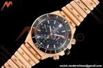 Breitling - Super Chronomat B01 44mm RG/RG Blue Dial TF A7750 Mod