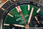 Breitling - Super Chronomat B01 44mm SS/RG Green Dial TF A7750 Mod