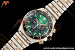 Breitling - Super Chronomat B01 44mm SS/RG Green Dial TF A7750 Mod