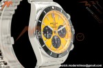 Breitling - Super Chronomat B01 44mm SS/SS Yellow Dial TF A7750 Mod | 브라이틀링 - 슈퍼 크로노맷 B01 44mm SS/SS 옐로우 다이얼 TF A7750 모드