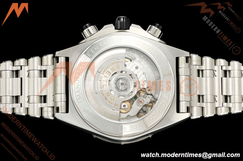 Breitling - Super Chronomat B01 Year of The Dragon 44mm SS/SS Blk/Purp Dial TF A7750 Mod