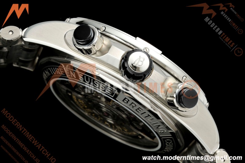 Breitling - Super Chronomat B01 44mm SS/SS Grey Dial TF A7750 Mod