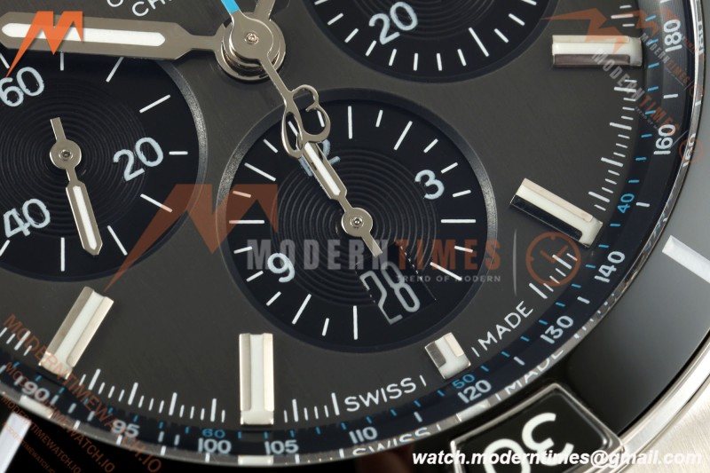 Breitling - Super Chronomat B01 44mm SS/SS Grey Dial TF A7750 Mod
