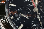 Breitling - Super Chronomat B01 44mm SS/SS Black Dial TF A7750 Mod