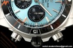 Breitling - Super Chronomat B01 44mm SS/SS Ice Blue Dial TF A7750 Mod