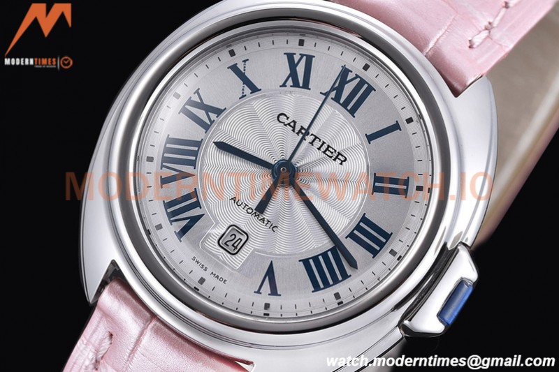 Cartier - Cle De Cartier 31mm SS/LE White/Rmn RXWF Swiss Eta2671
