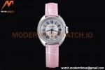 Cartier - Cle De Cartier 31mm Diamond SS/LE White/Rmn RXWF Swiss Eta2671