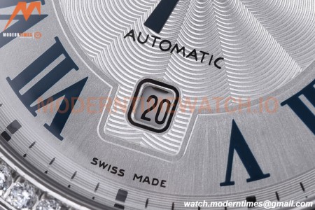 Cartier - Cle De Cartier 31mm Diamond SS/LE White/Rmn RXWF Swiss Eta2671