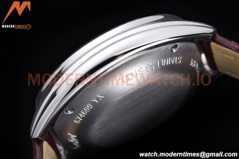 Cartier - Cle De Cartier 31mm SS/LE White/Rmn Red Strap RXWF Swiss Eta2671