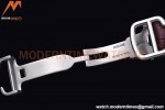 Cartier - Cle De Cartier 31mm SS/LE White/Rmn Red Strap RXWF Swiss Eta2671