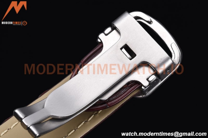 Cartier - Cle De Cartier 31mm Diamond SS/LE White/Rmn Red Strap RXWF Swiss Eta2671