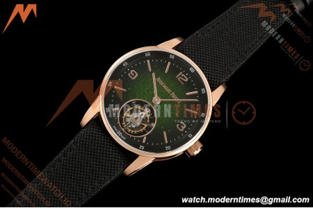 Audemars Piguet - Code 11.59 26396NR 41mm RG/NY Smoked Green Dial APPF Tourb
